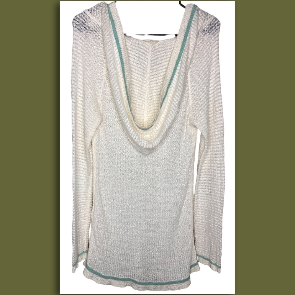 SweaterC'isa hooded knit sweater S. Med.